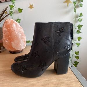 Kenneth Cole never worn star booties